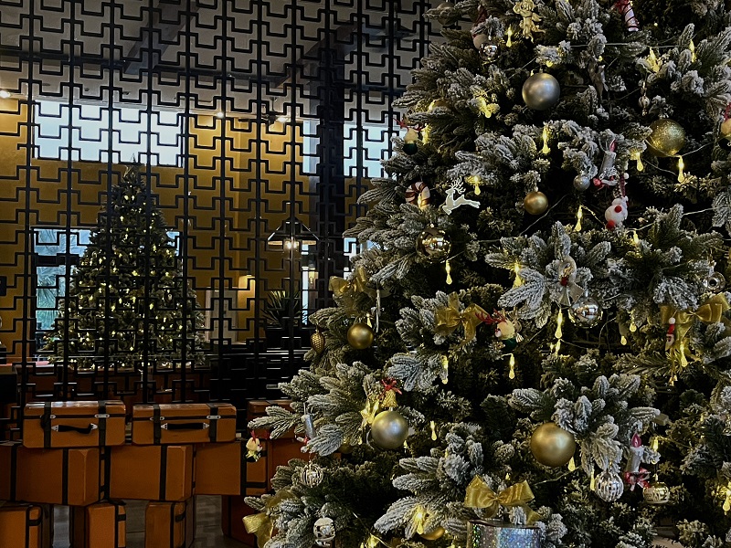 Festive Dining in the Clouds