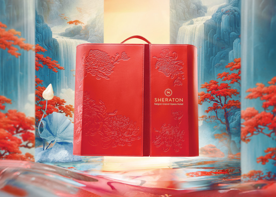 A red book with a waterfall in the background
AI-generated content may be incorrect.