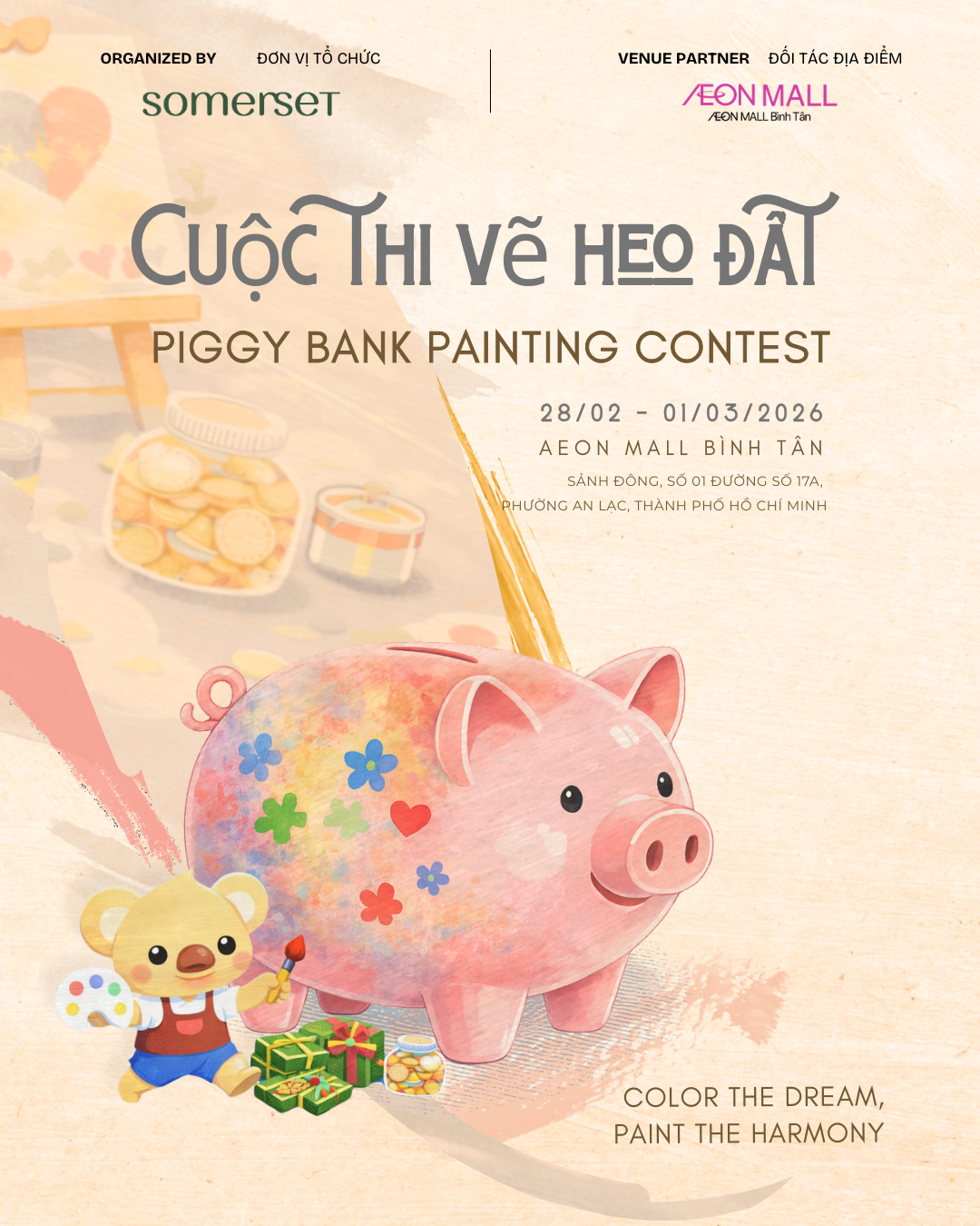Họa sắc ước mơ tuổi thơ, chạm tay kỳ nghỉ mơ ước cùng Somerset.