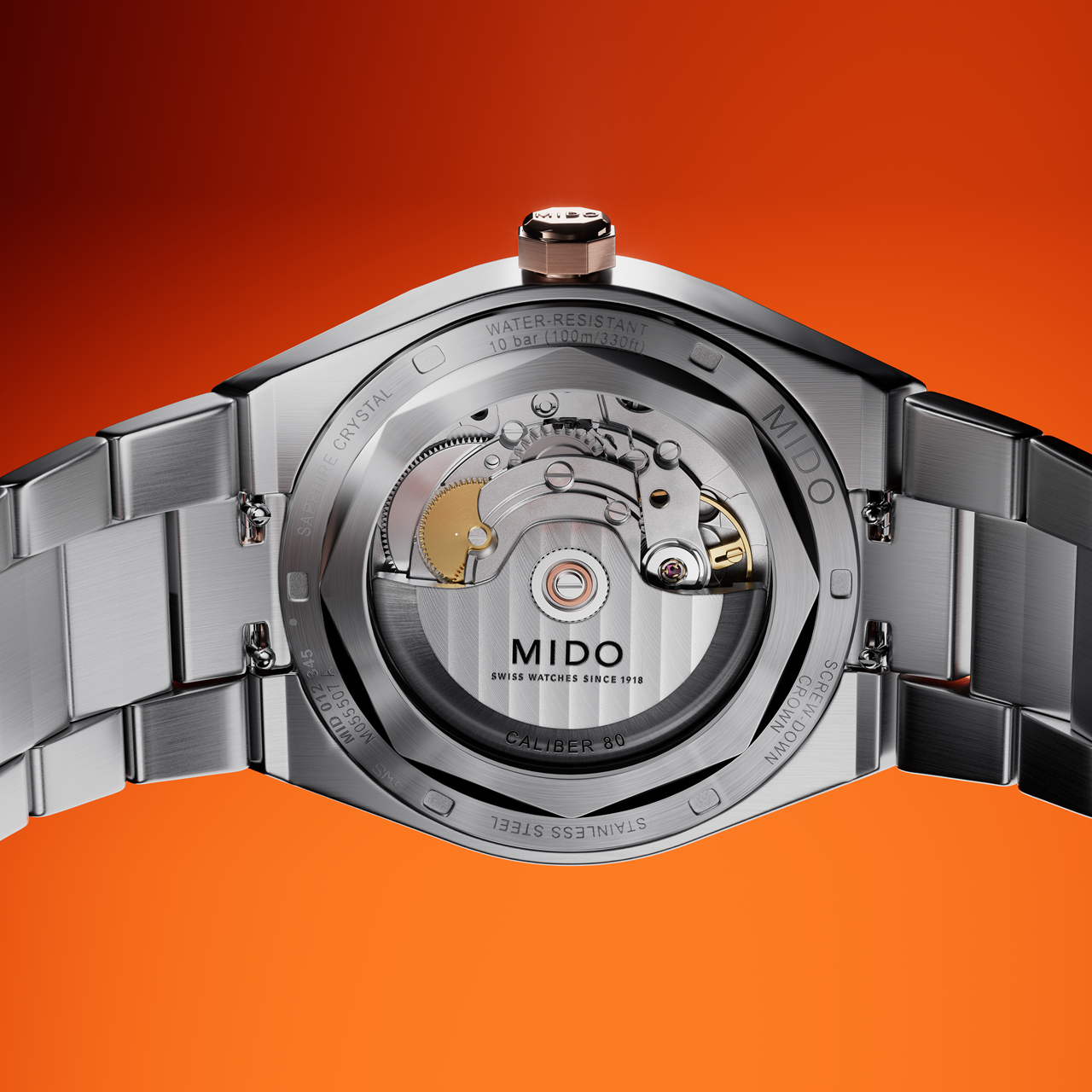 Mido Multifort 8 -  ra mắt với kiểu dáng bắt  giác hai tông tàu