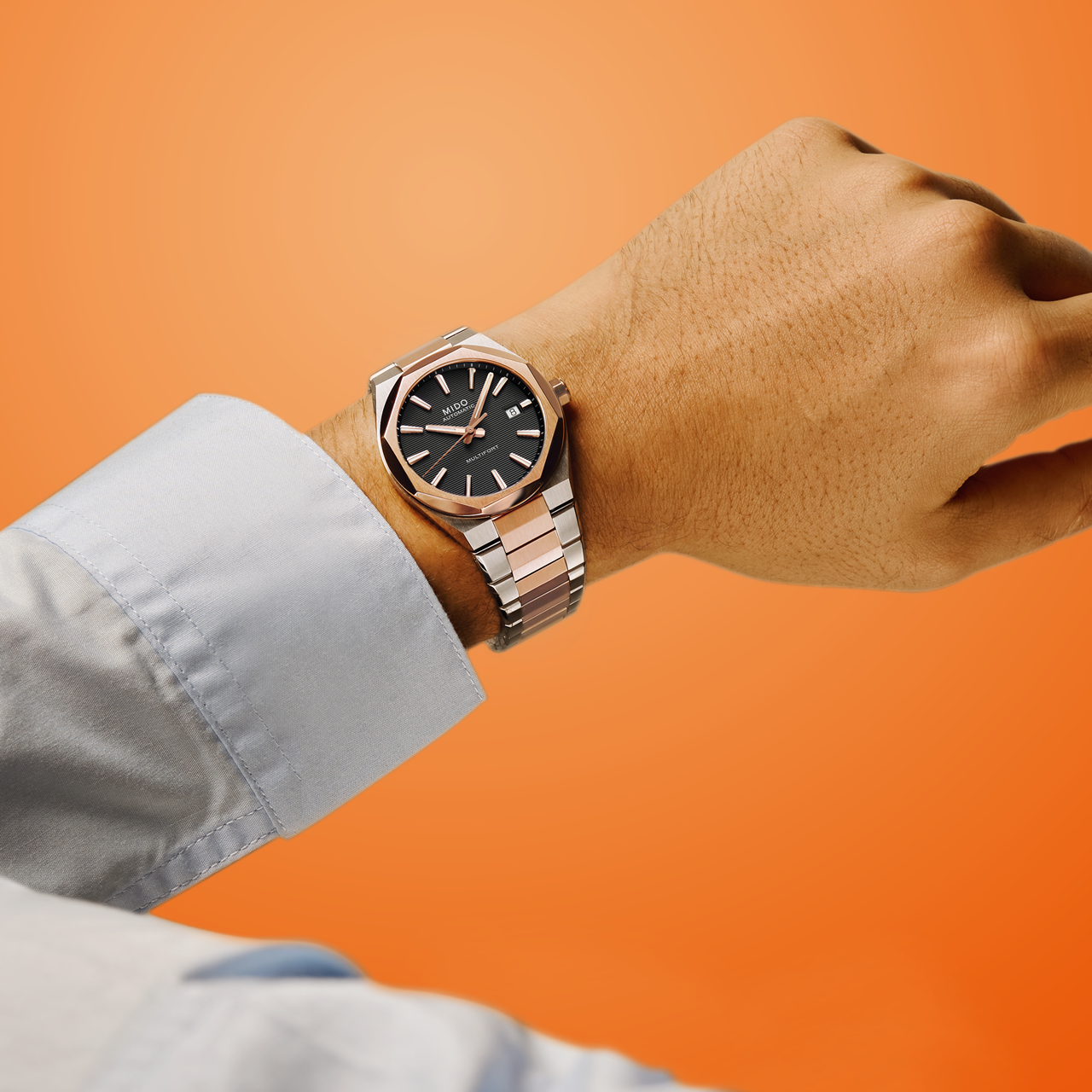 Mido Multifort 8 -  ra mắt với kiểu dáng bắt  giác hai tông tàu