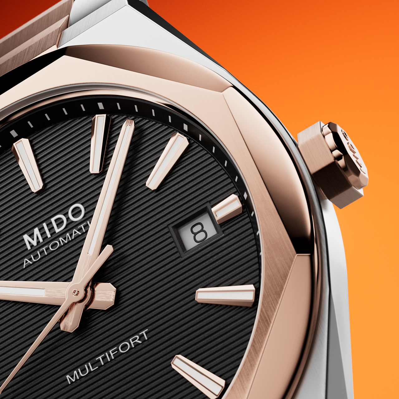 Mido Multifort 8 -  ra mắt với kiểu dáng bắt  giác hai tông tàu