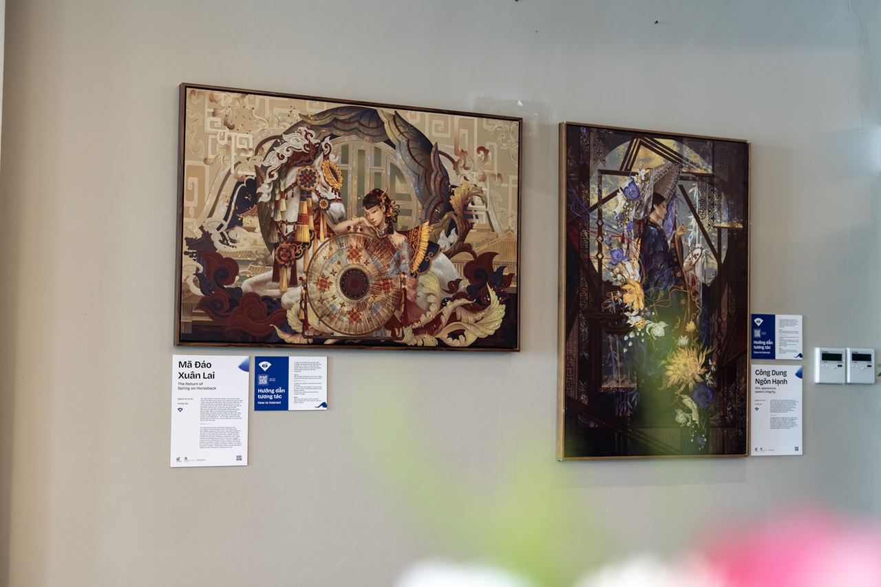 Danang Marriott Resort & Spa kết hợp cùng nghệ sĩ trẻ tái hiện Truyện Kiều qua triển lãm “Kiều Kiều Giai Nhân”