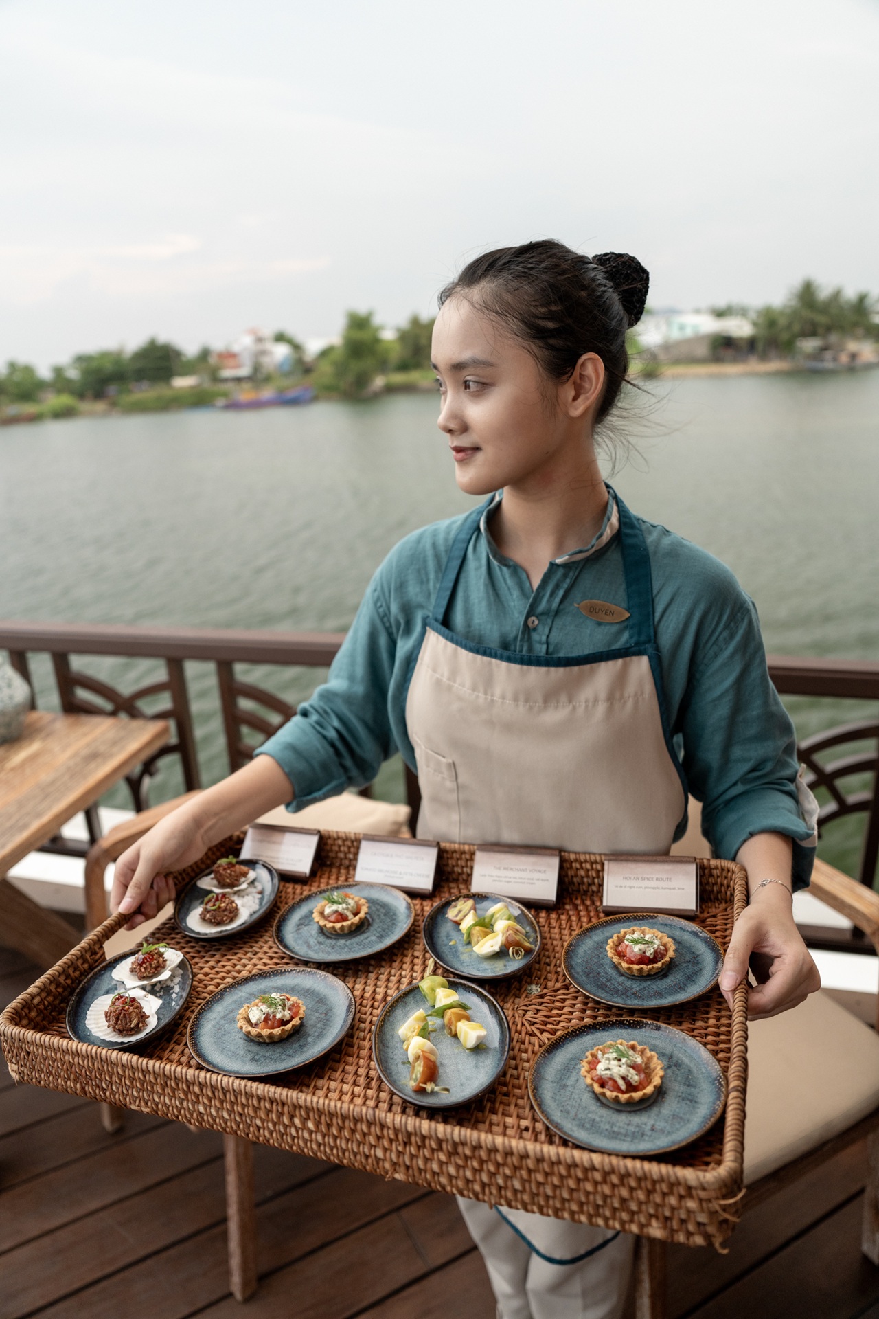 Du thuyền sông The Merchant chính thức ra mắt hành trình ẩm thực trên sông Thu Bồn