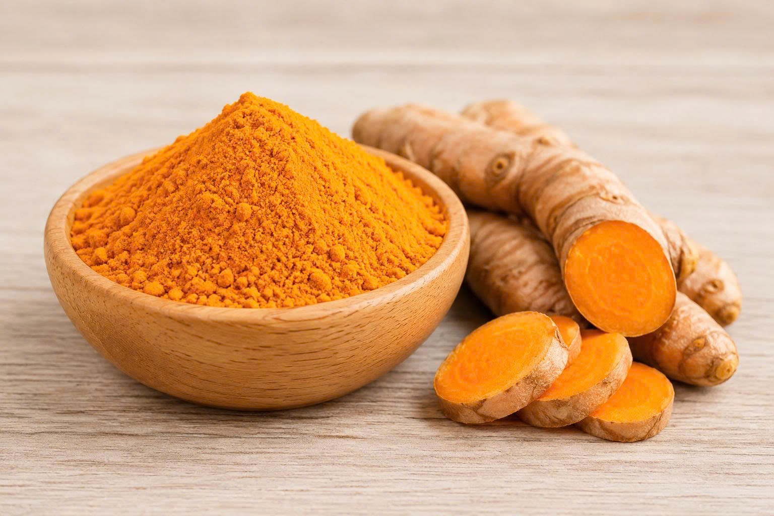 Nghệ chứa hoạt chất Curcumin quý giá.