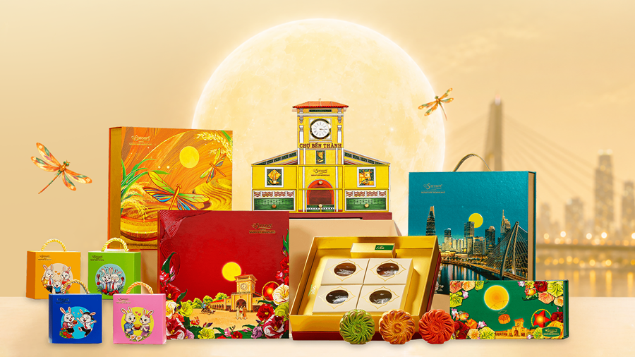 Vui trọn mùa trăng cùng Savouré với bộ sưu tập ‘Saigon Signature Mooncake 2026’