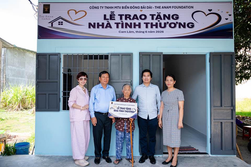 The Anam Foundation đã triển khai hỗ trợ cộng đồng trong nhiều năm qua, gần đây nhất là việc trao tặng hai căn nhà tình thương vào tháng trước.