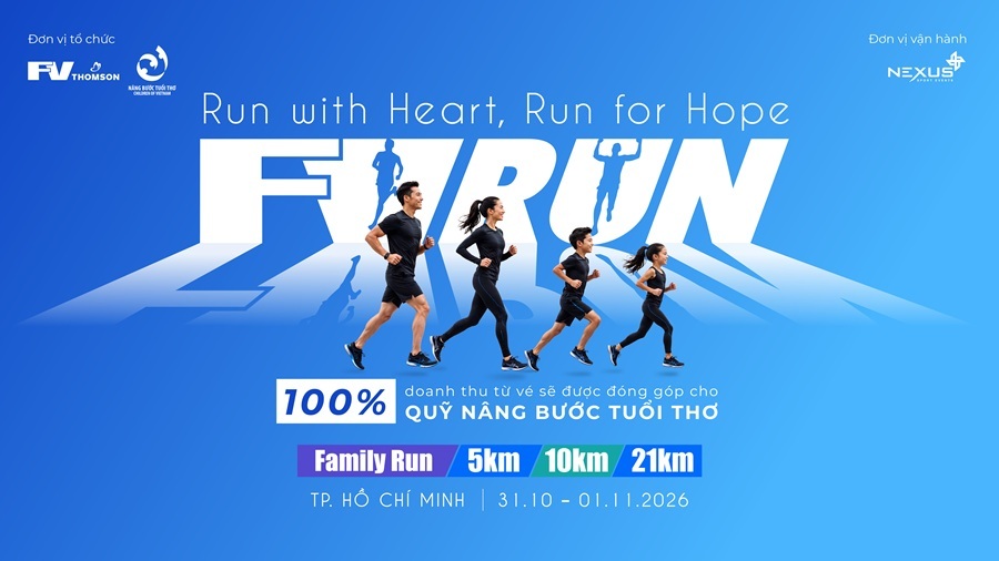 Bệnh viện FV công bố FV RUN – giải chạy cộng đồng gây quỹ hỗ trợ trẻ em nghèo khuyết tật