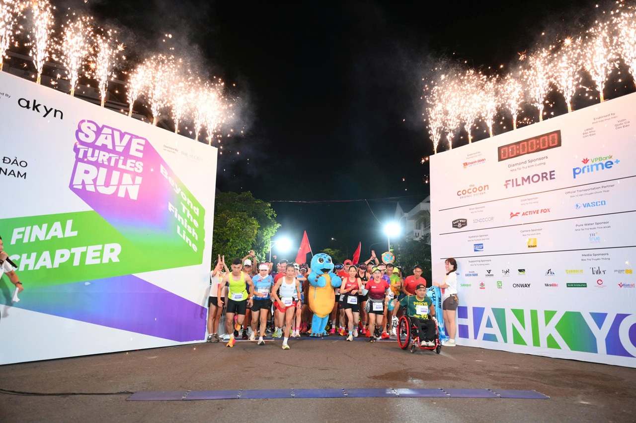 Chạy bộ vì rùa biển 2026: Dấu mốc 5 năm lan tỏa tình yêu Côn Đảo