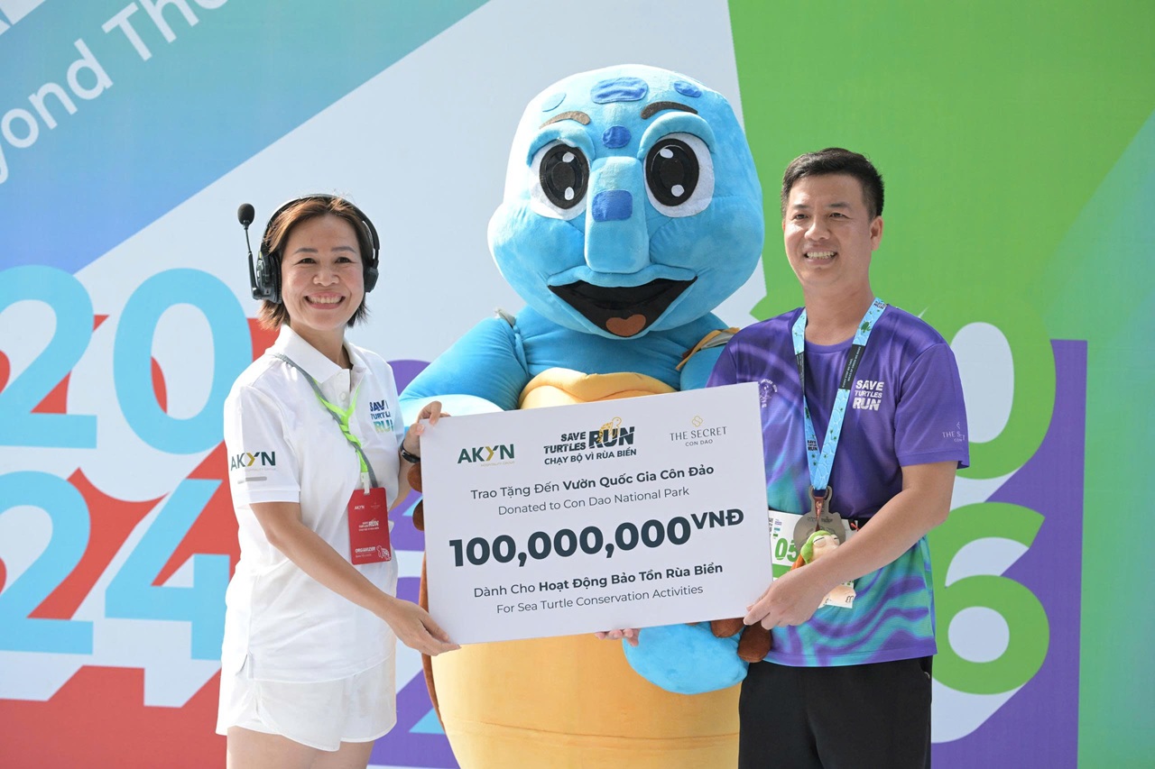 Chạy bộ vì rùa biển 2026: Dấu mốc 5 năm lan tỏa tình yêu Côn Đảo