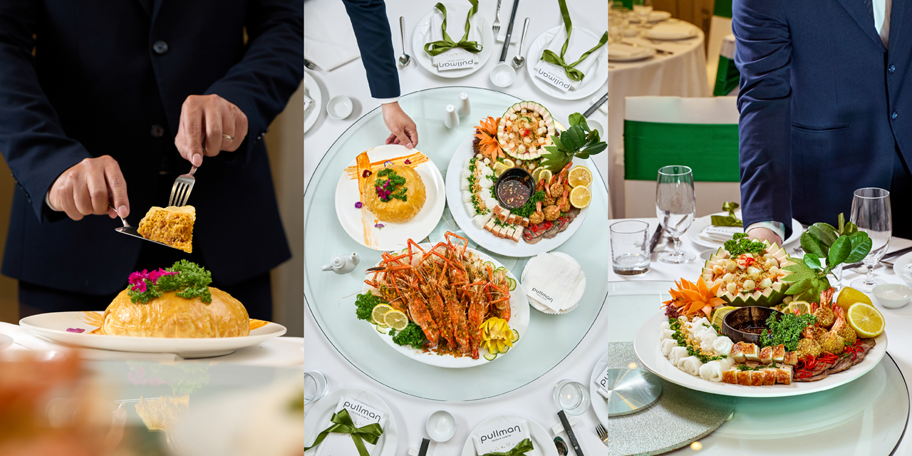 Sảnh đại tiệc không cột với trang thiết bị hiện đại tại Pullman Saigon Centre