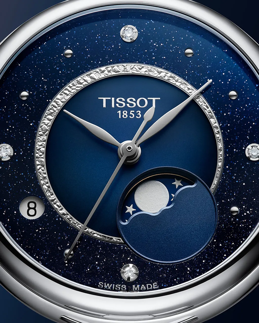 Tissot Désir Moonphase: Khi ánh trăng trở thành tâm điểm của nghệ thuật chế tác