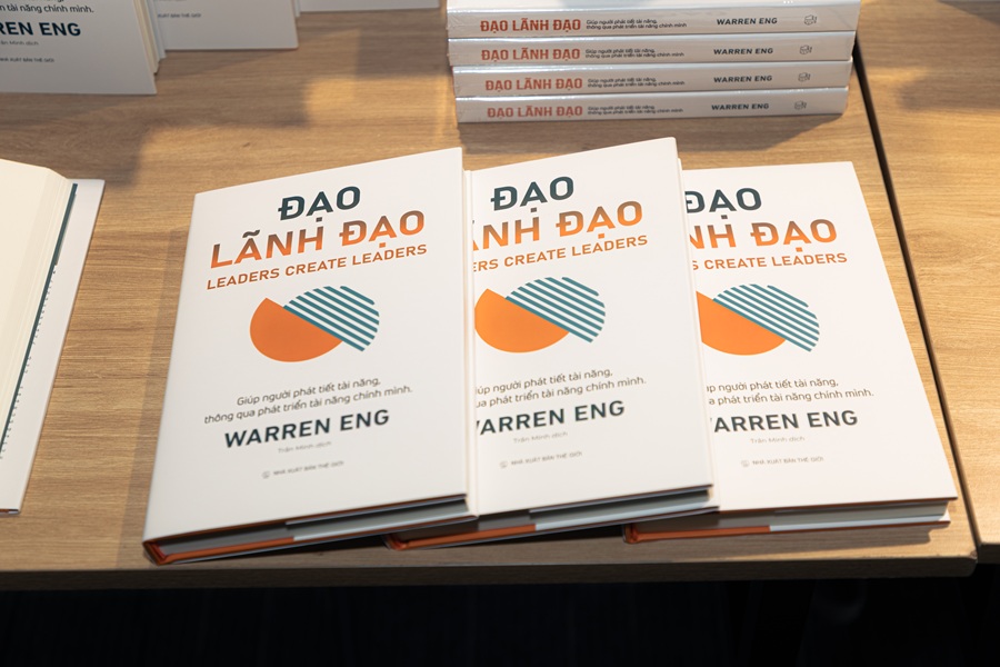 Warren Eng – Nhà huấn luyện lãnh đạo cho các tập đoàn Fortune 100 ra mắt sách ‘Đạo Lãnh Đạo’