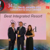 Khu nghỉ dưỡng Việt Nam đầu tiên đoạt giải “Best Integrated Resort" tại TTG Travel Awards