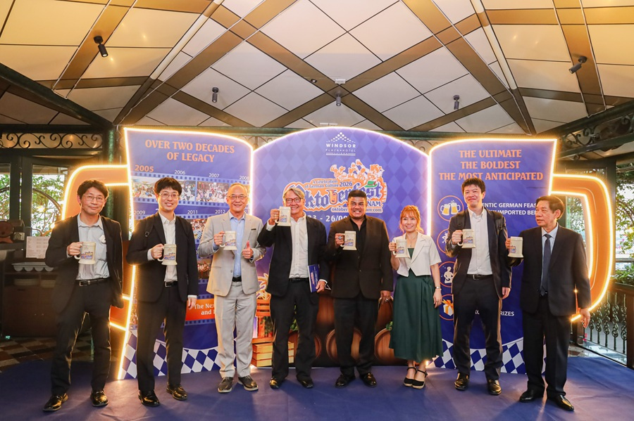 Oktoberfest Vietnam 2026: Bốn đêm lễ hội cuồng nhiệt tại Windsor Plaza
