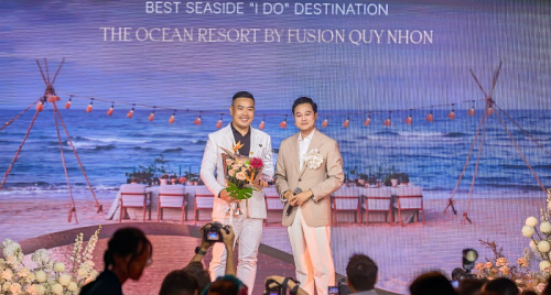 The Ocean Resort by Fusion Quy Nhon được vinh danh tại Vietnam Wedding Awards 2025