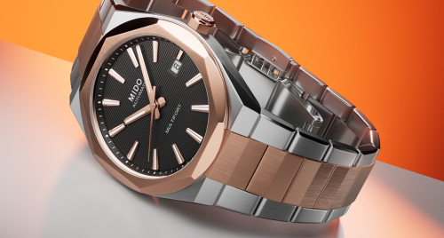 Multifort 8 One Crown: Mido ra mắt với kiểu dáng bát  giác hai tông màu