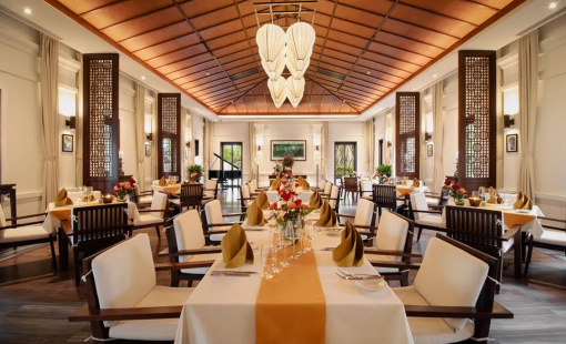 Thưởng thức thực đơn mới tại The Colonial của The Anam Cam Ranh