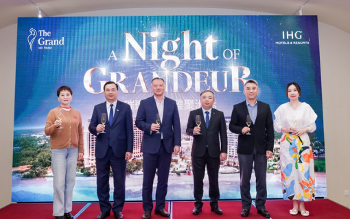 The Grand Ho Tram tỏa sáng tại Thượng Hải, khẳng định vị thế điểm đến nghỉ dưỡng hàng đầu Việt Nam