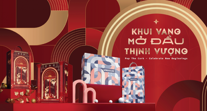 Tinh hoa quà tết cho giới sành vang tại Warehouse