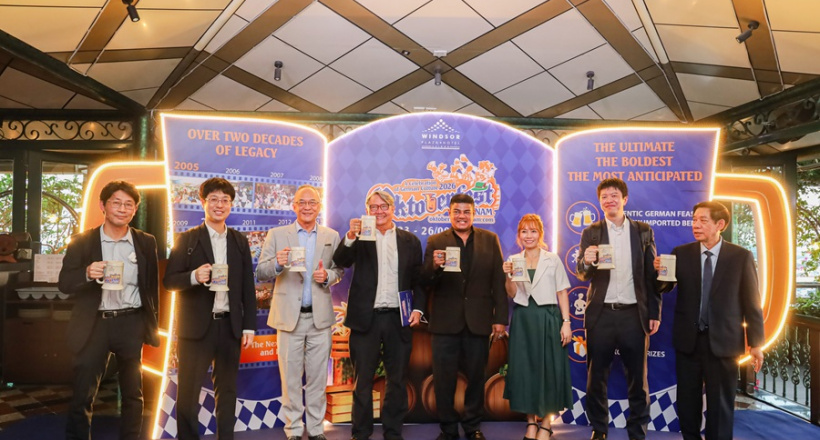 Oktoberfest Vietnam 2026: Bốn đêm lễ hội cuồng nhiệt tại Windsor Plaza