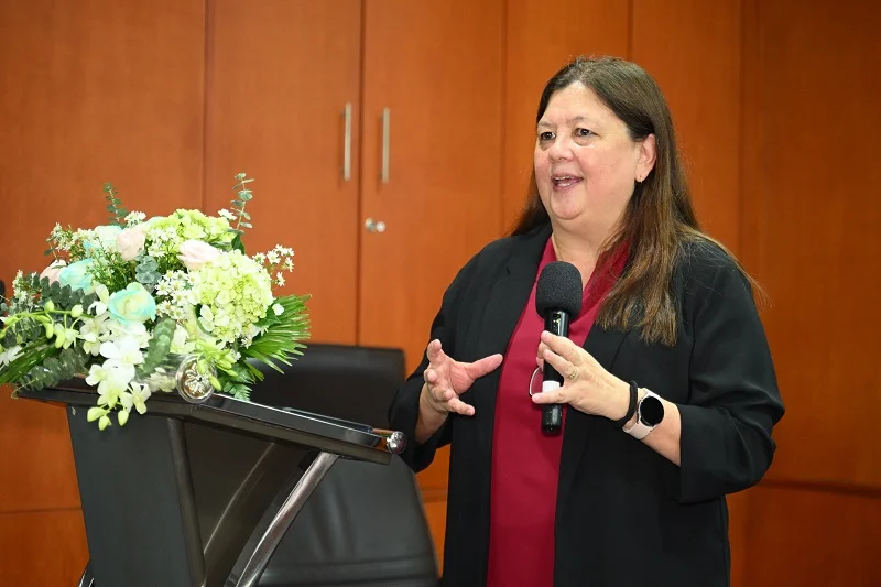 Bà Julie Mc Caughan – Giám đốc vận hành của OUE Healthcare Limited