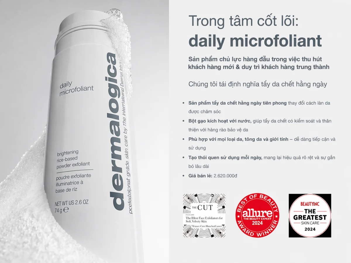 Dermalogica Việt Nam tạo điểm chạm mới giữa kiến thức chuyên môn và người tiêu dùng hiện đại